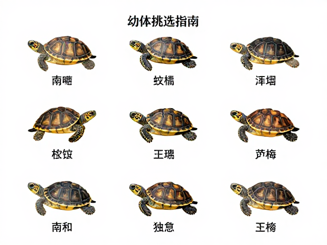 幼体挑选指南,不同产地花纹变异与栖息地减少的影响