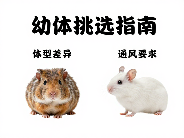 幼体挑选指南,体型差异与通风要求,养宠避坑必看