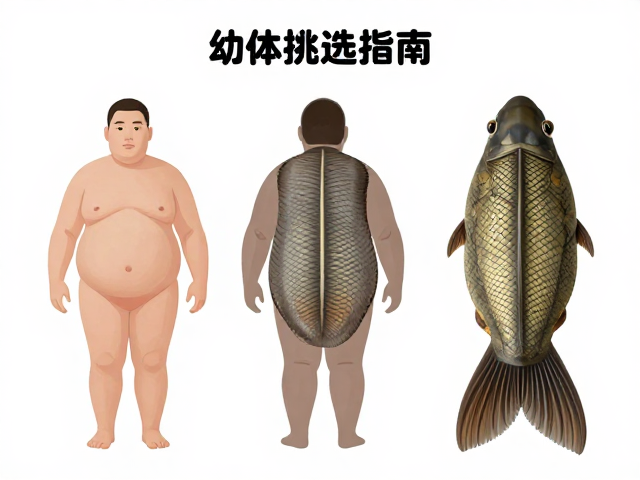 幼体挑选指南,体型饱满度与尾鳞排列判断标准