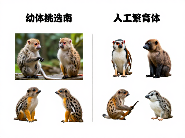 幼体挑选指南,颜色差异与人工繁育个体适应力对比