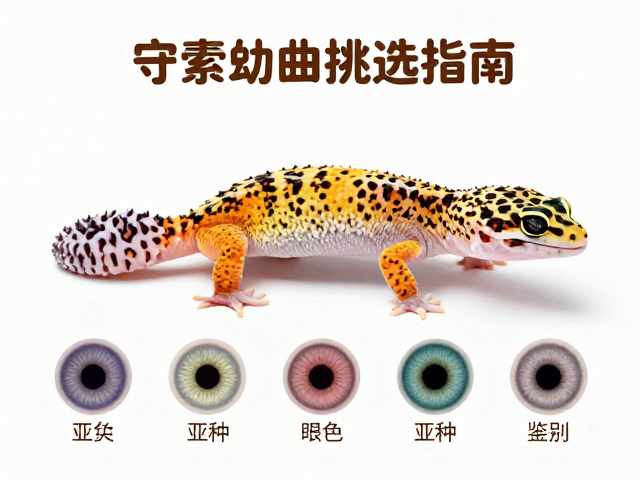 豹纹守宫幼体挑选指南,颜色亚种与眼色瞳孔形态鉴别