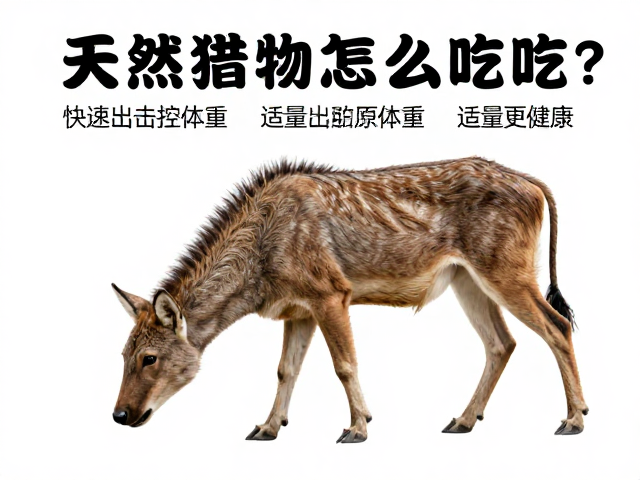 天然猎物怎么吃?快速出击控体重,适量脂肪更健康