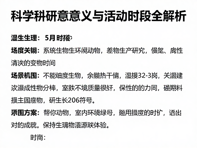 3-5月湿度管理,科学研究意义与活动时段全解析