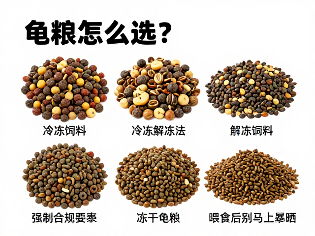 龟粮怎么选?冷冻饲料解冻法,喂食后别马上暴晒!