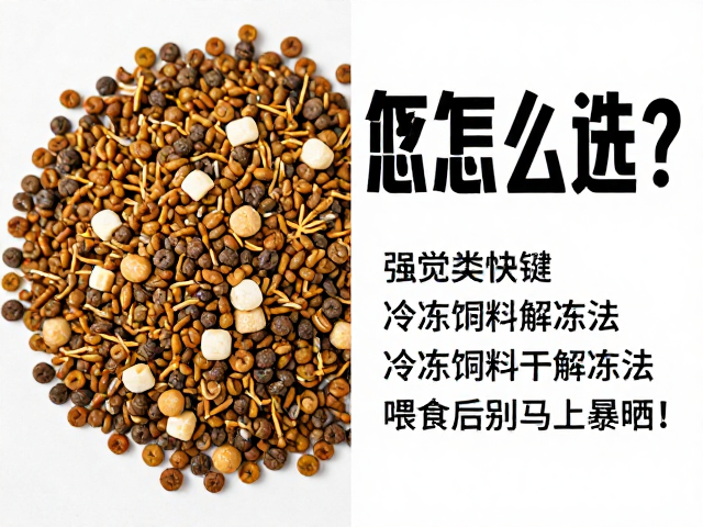 龟粮怎么选?冷冻饲料解冻法,喂食后别马上暴晒!