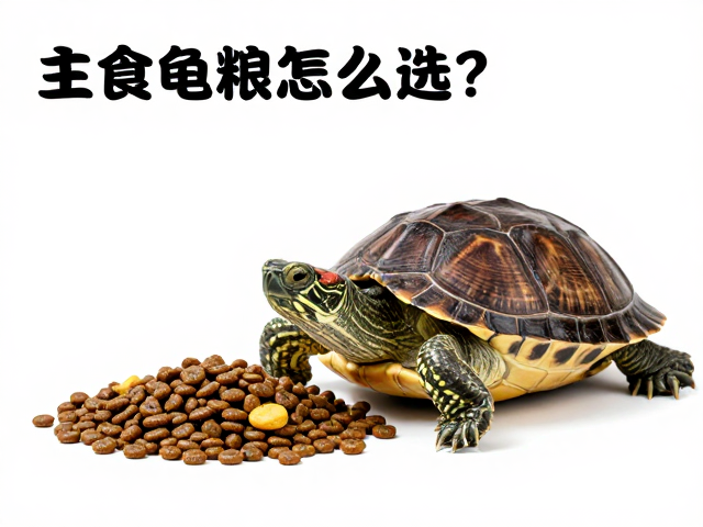 主食龟粮怎么选?益生菌调理,观察进食行为,打造健康龟
