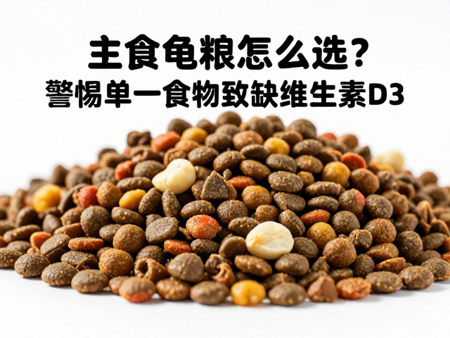主食龟粮怎么选?警惕单一食物致缺维生素D3