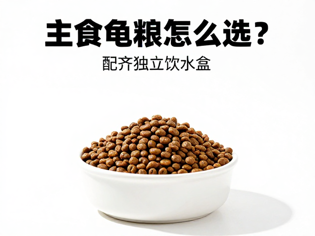 主食龟粮怎么选?配齐独立饮水盆,通过观察食欲状态判断健康