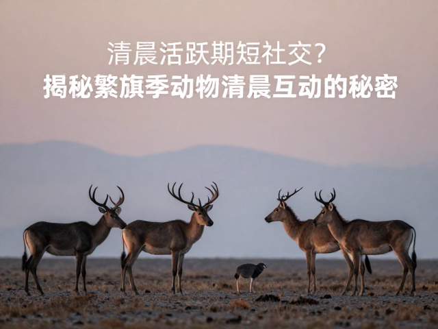 清晨活跃期短社交?揭秘繁殖季动物清晨互动的秘密