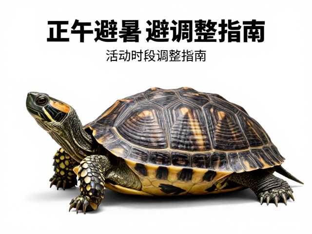 正午避暑避高温!龟蜕皮频率随年龄降低,活动时段调整指南