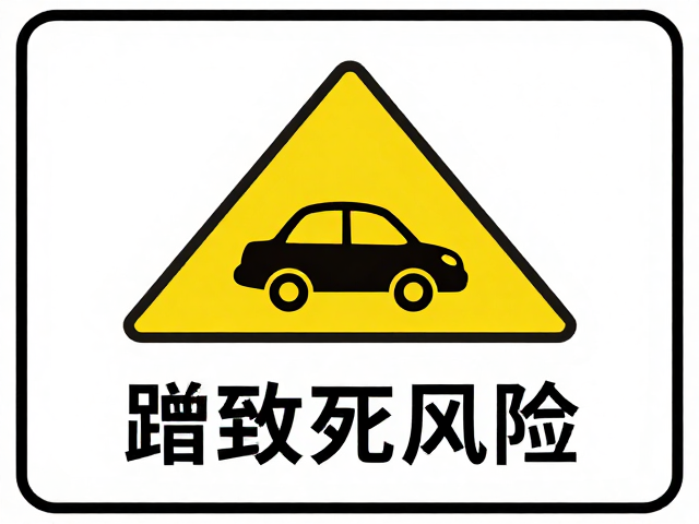 道路致死风险,活动时段与隐蔽所设置的安全警示
