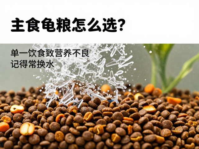 主食龟粮怎么选？单一饮食致营养不良，记得常换水