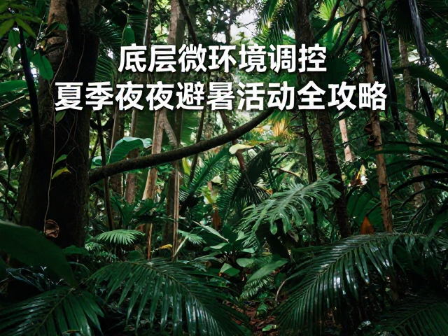 热带雨林底层微环境调控,夏季夜间避暑活动全攻略