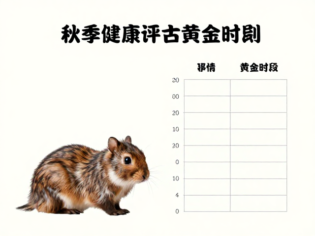小型哺乳动物体重监测指南,秋季健康评估黄金时段