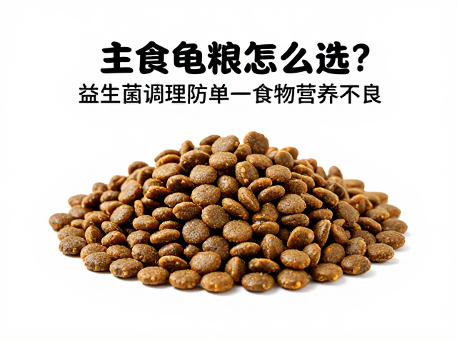 主食龟粮怎么选？益生菌调理防单一食物营养不良