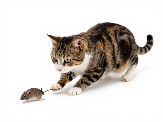 深夜猫抓鼠?环境声音反应揭秘捕食瞬间
