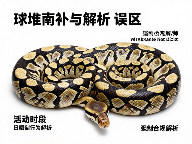 球蟒穴居群居特性,活动时段与晒背行为解析