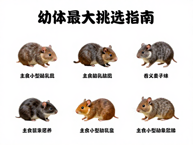 幼体挑选指南，主食小型哺乳动物，揭秘最大记录物种