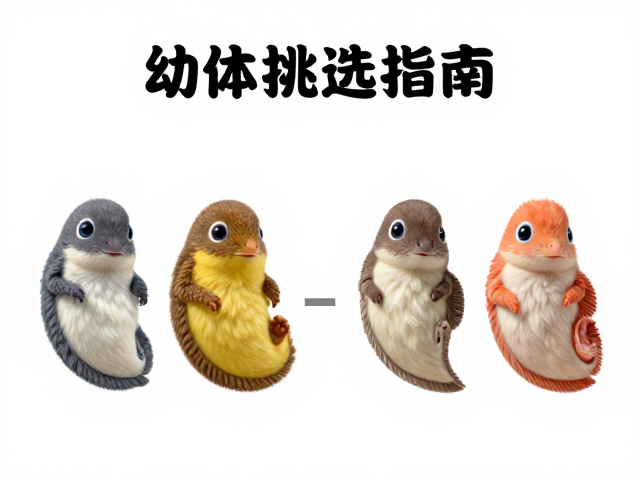 幼体挑选指南,从年龄相关色变看幼体与成体差异