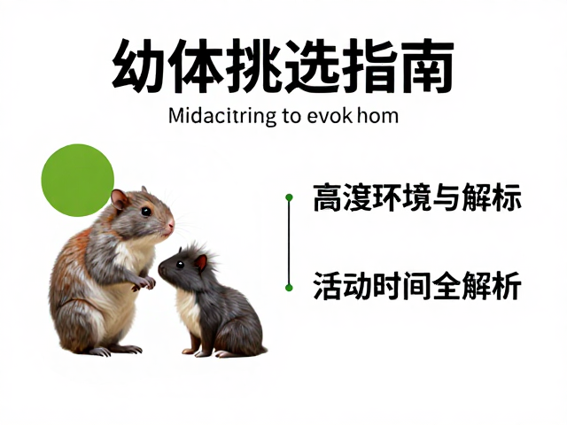 幼体挑选指南,高湿度环境与活动时间全解析