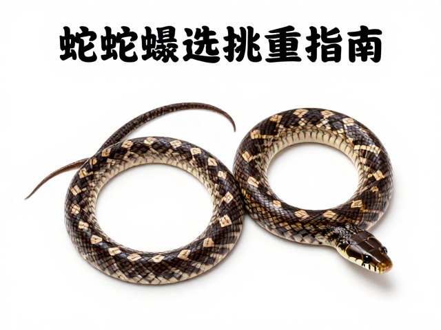 蛇苗挑选指南,腹鳞宽大整齐、体重范围详解,避坑选幼体