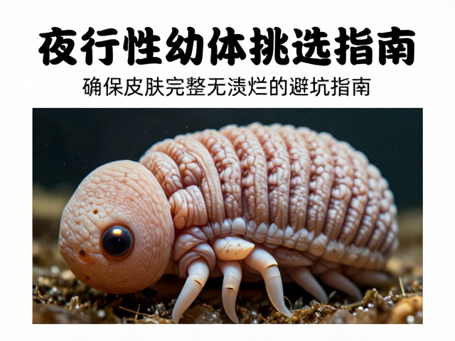 夜行性幼体挑选指南,确保皮肤完整无溃烂的避坑指南