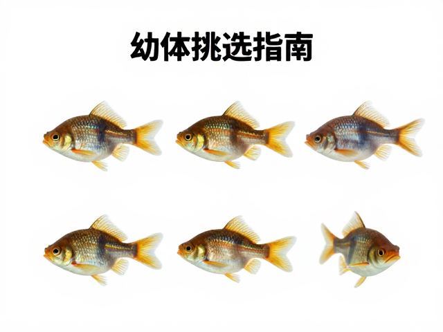 幼体挑选指南,体态曲线优美、呼吸平稳无张嘴的选购技巧