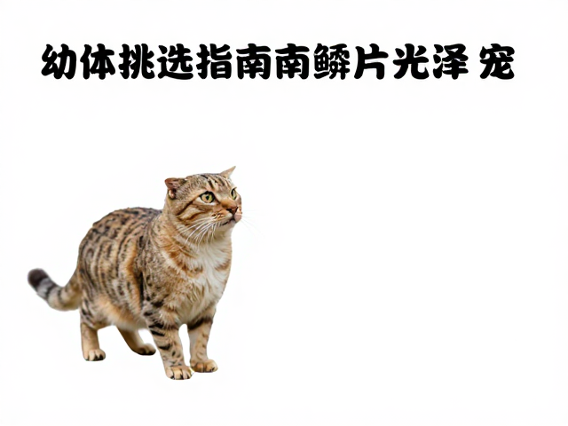 幼体挑选指南,看鳞片光泽度,定期更新状态选健康宠
