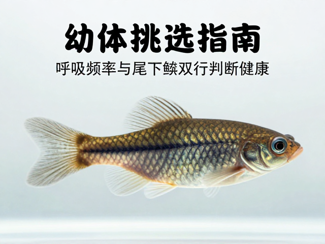 幼体挑选指南,呼吸频率与尾下鳞双行判断健康