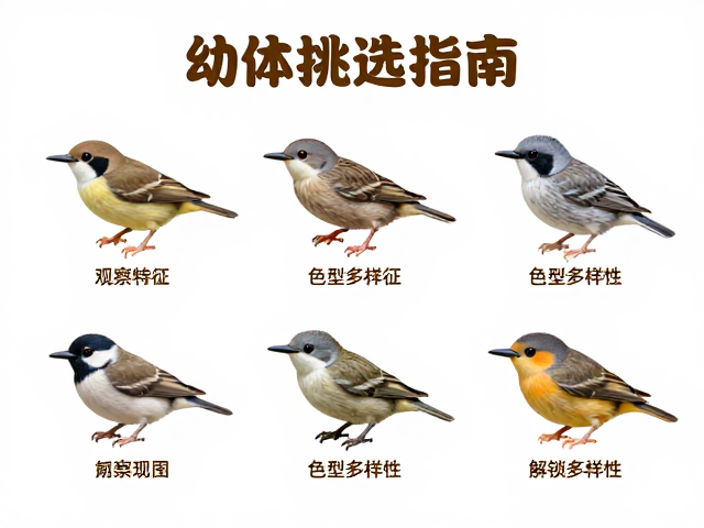 幼体挑选指南,观察行为特征,解锁色型多样性