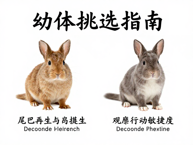 幼体挑选指南,观察尾巴再生与行动敏捷度,选健康宠物