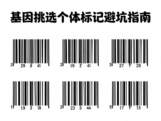 幼体挑选与躯干区分度低?3招精准个体标记避坑指南