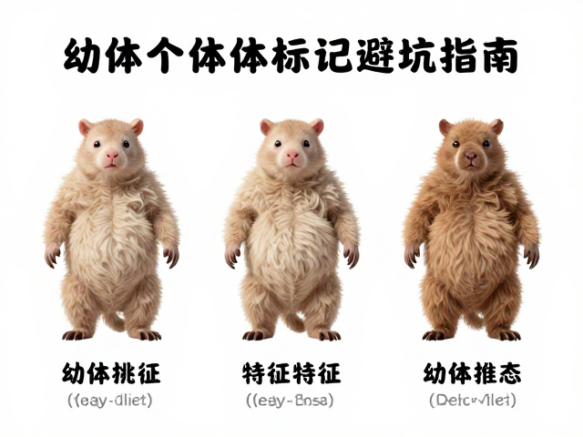 幼体挑选与躯干区分度低?3招精准个体标记避坑指南