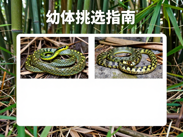 幼体挑选指南,如何通过竹林灌木环境区分翠青蛇与玉斑锦蛇