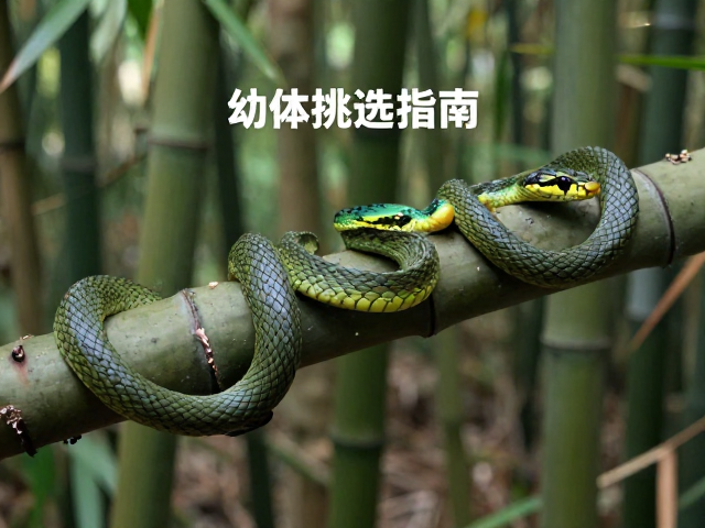 幼体挑选指南,如何通过竹林灌木环境区分翠青蛇与玉斑锦蛇