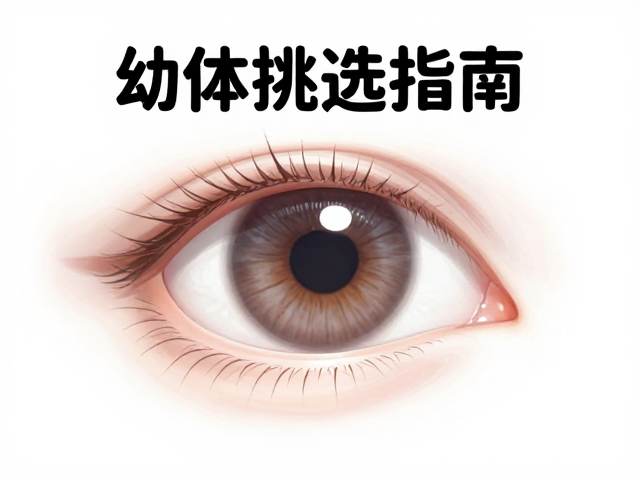 幼体挑选指南,如何通过眼睛清澈无白膜辨别基因差异