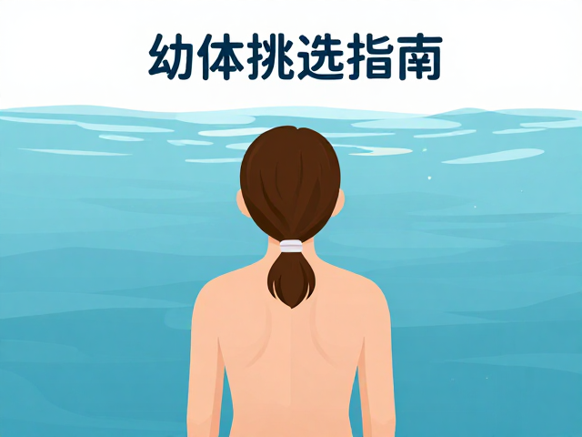 幼体挑选指南,水深过背与头部形状鉴别技巧