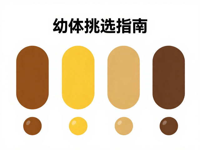 幼体挑选指南,观察下唇颜色,助其捕食昆虫卵