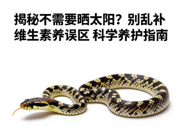 蛇不需要晒太阳？别乱补维生素钙片！揭秘爬宠喂养误区与科学养护指南