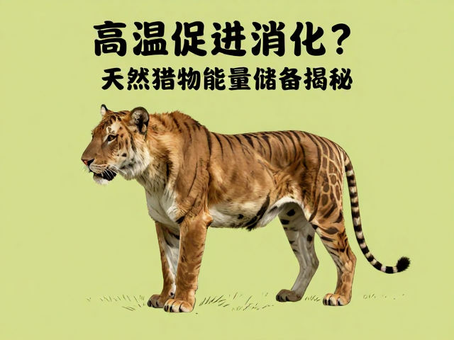 高温促进消化?天然猎物能量储备揭秘