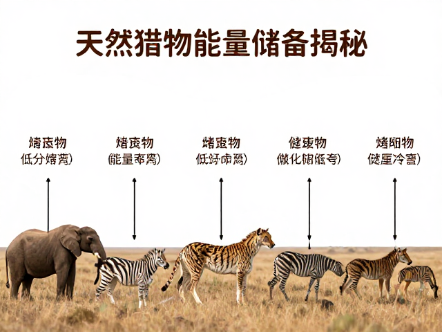 高温促进消化?天然猎物能量储备揭秘
