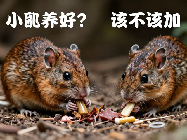 小型哺乳动物吃天然猎物好?营养补充剂该不该加?