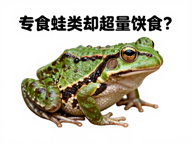 专食蛙类却超量进食?揭秘天然猎物下的生存悖论