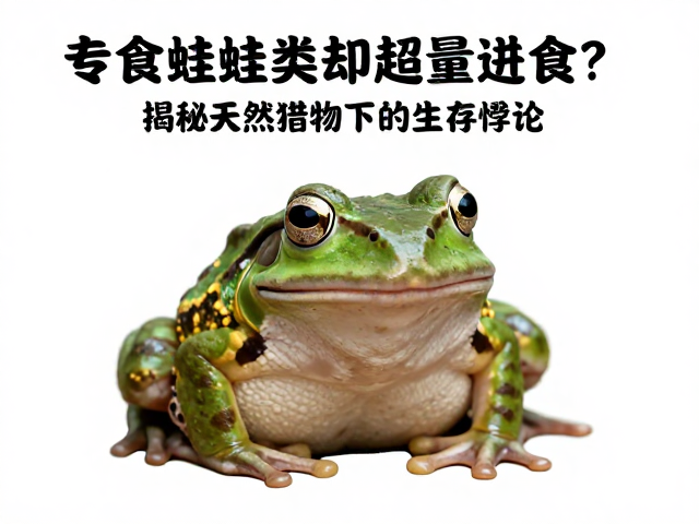 专食蛙类却超量进食?揭秘天然猎物下的生存悖论