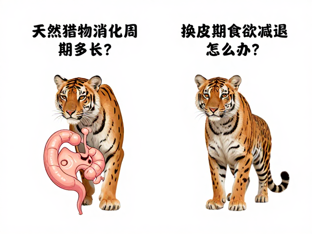 天然猎物消化周期多长?换皮期食欲减退怎么办?