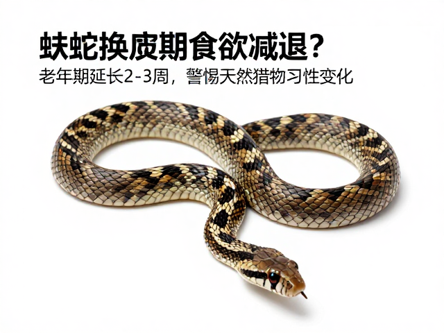 蛇换皮期食欲减退？老年蛇期延长2-3周，警惕天然猎物习性变化