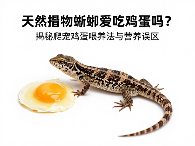 天然猎物蜥蜴爱吃鸡蛋吗？揭秘爬宠鸡蛋喂养法与营养误区