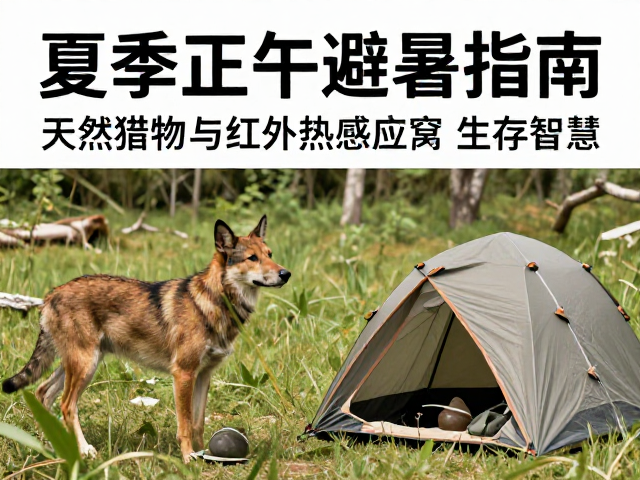 夏季正午避暑指南,天然猎物与红外热感应窝的生存智慧