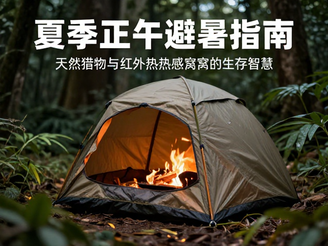 夏季正午避暑指南，天然猎物与红外热感应窝的生存智慧