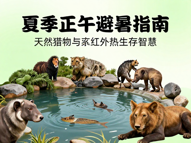 夏季正午避暑指南，天然猎物与红外热感应窝的生存智慧